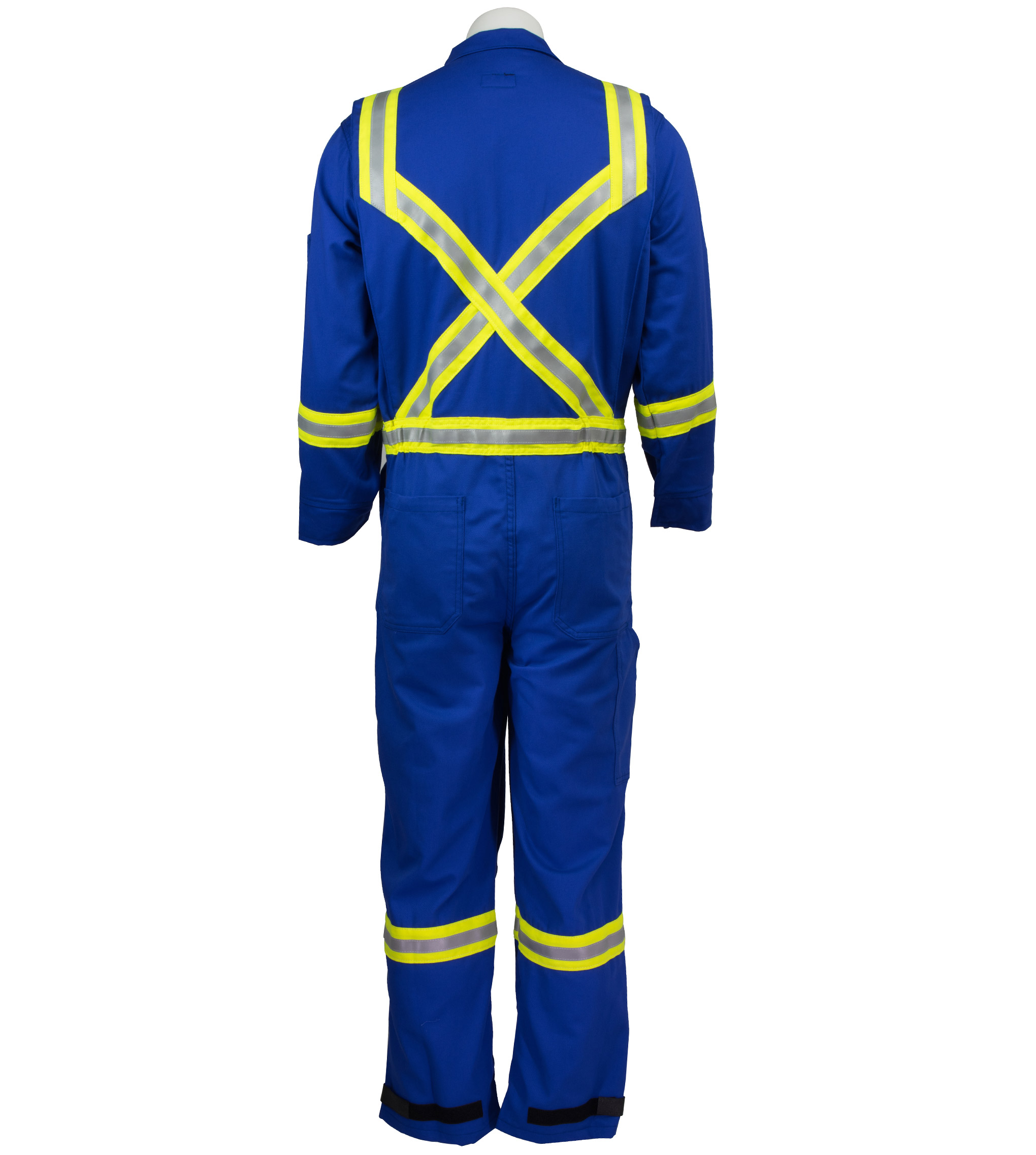 9oz Premium Flame Resistant Coverall in Royal Blue - Other Colours Available Upon Custom Order